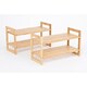 preview thumbnail 12 of 14, TRINITY Bamboo Shoe Rack (Pack of 2)