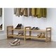 preview thumbnail 2 of 14, TRINITY Bamboo Shoe Rack (Pack of 2)