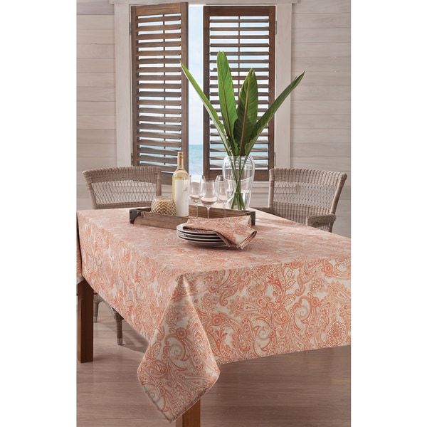 Tommy Bahama East India Paisley Tablecloth
