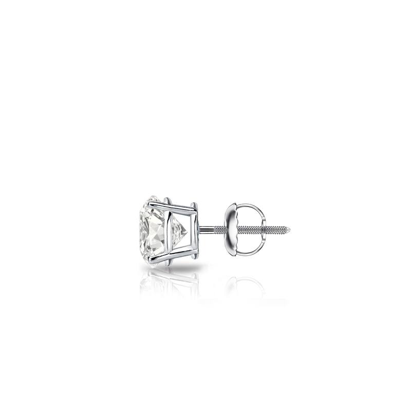 Auriya 1/4ctw Round SINGLE STUD (1) Diamond Earring 14k Gold