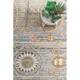 preview thumbnail 15 of 16, Nuloom Grey/Multi Traditional Vintage Fancy Floral Area Rug