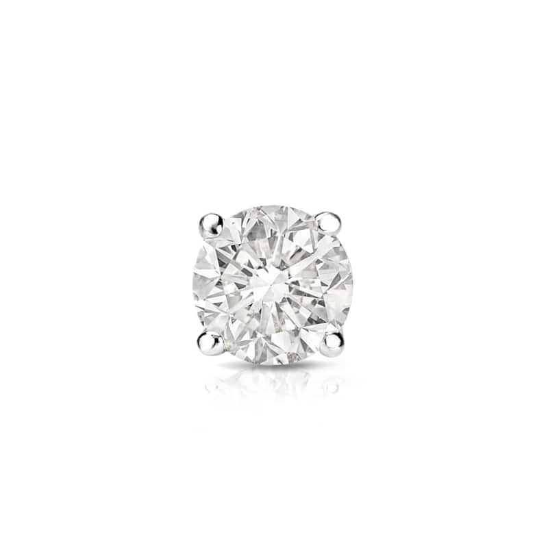 Auriya 1/3ctw Round Diamond SINGLE STUD (1) Earring 14k Gold