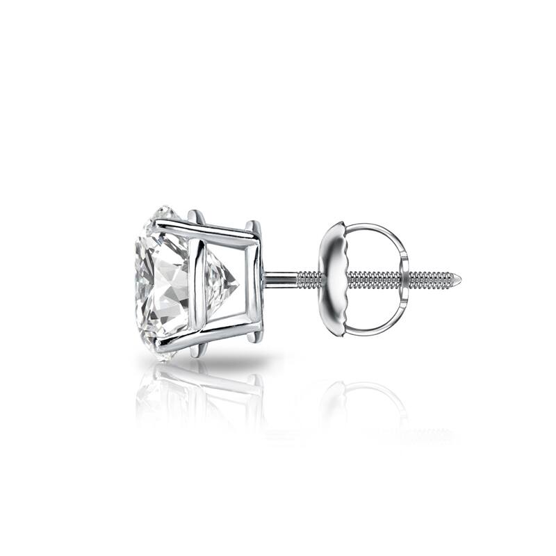 Auriya 1ctw Round Diamond SINGLE STUD (1) Earring 14k Gold