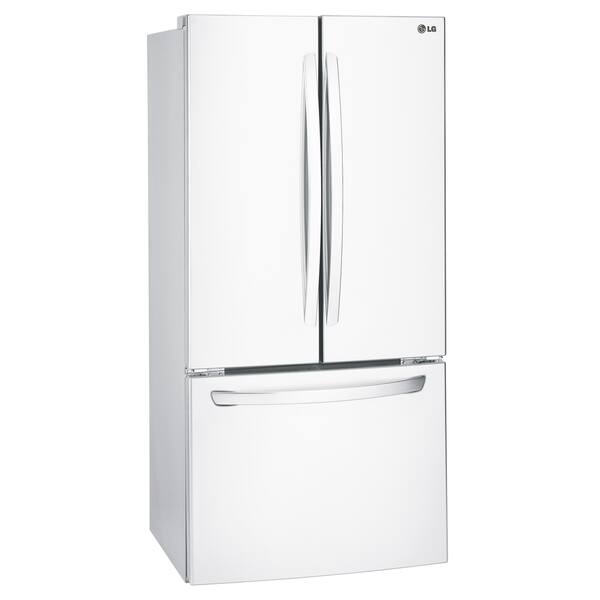 Shop Lg 33 Inch 21 6 Cubic Foot French Door Refrigerator