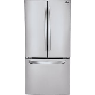 LG  33-inch 21.6-cubic-foot French Door Refrigerator (Stainless Steel)