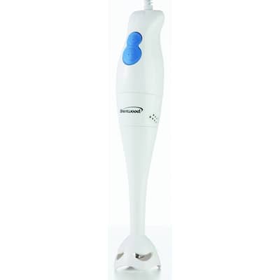 Brentwood HB-31 White 2-Speed Hand Blender