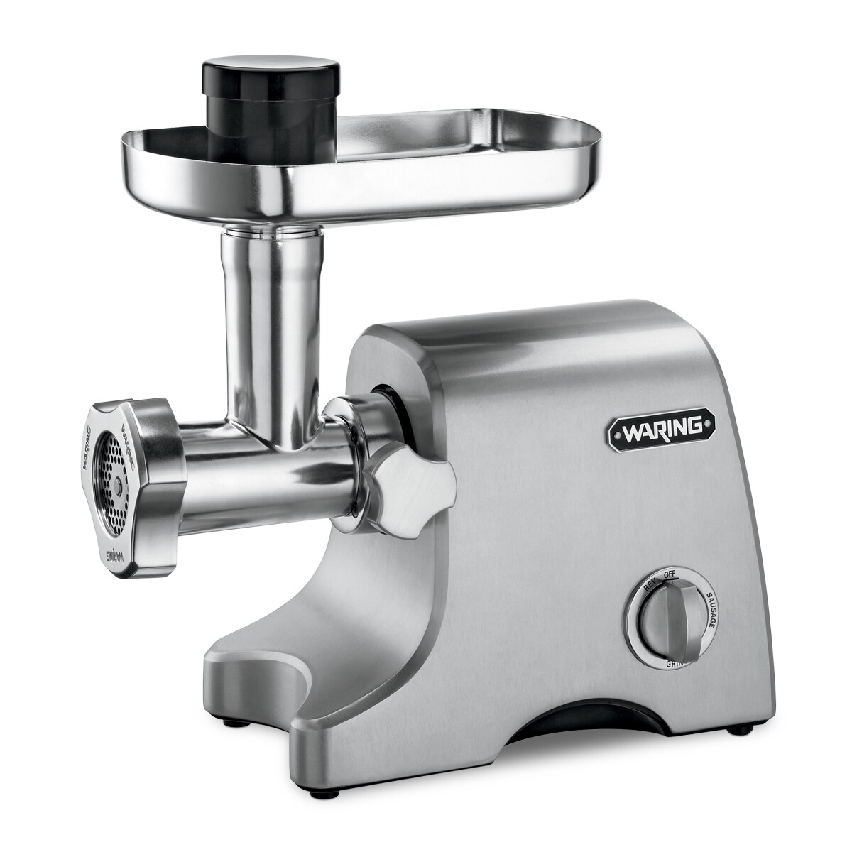 Waring Pro MG1200 Brushed Stainless Steel Professional Meat Grinder