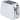 Brentwood 2 Slice Cool Touch Toaster - White and Stainless Steel