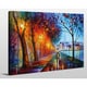 Shop Leonid Afremov 'City By The Lake' Giclee Print Canvas Wall Art ...