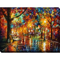 Leonid Afremov Fall Date Giclee Print Canvas Wall Art Free Leonid Afremov Colorful Night Giclee Print Canvas Wall Art