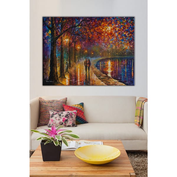 Leonid Afremov 'Spirit By The Lake' Giclee Print Canvas Wall Art - Bed ...