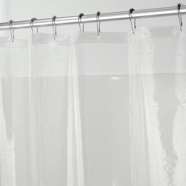 Shop Heavyweight Mildew Resistant Vinyl Stall Shower Curtain Liner
