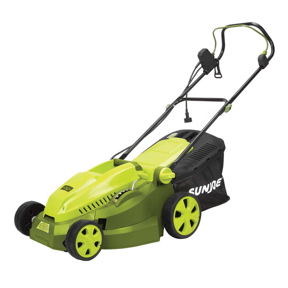 Costway 12 Amp 14-Inch Electric Push Lawn Corded Mower With Grass Bag - Bed  Bath & Beyond - 21248862