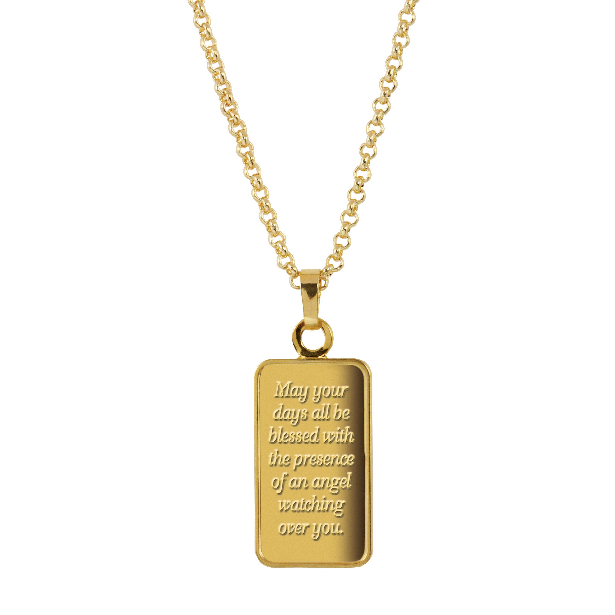 pendant 24k gold