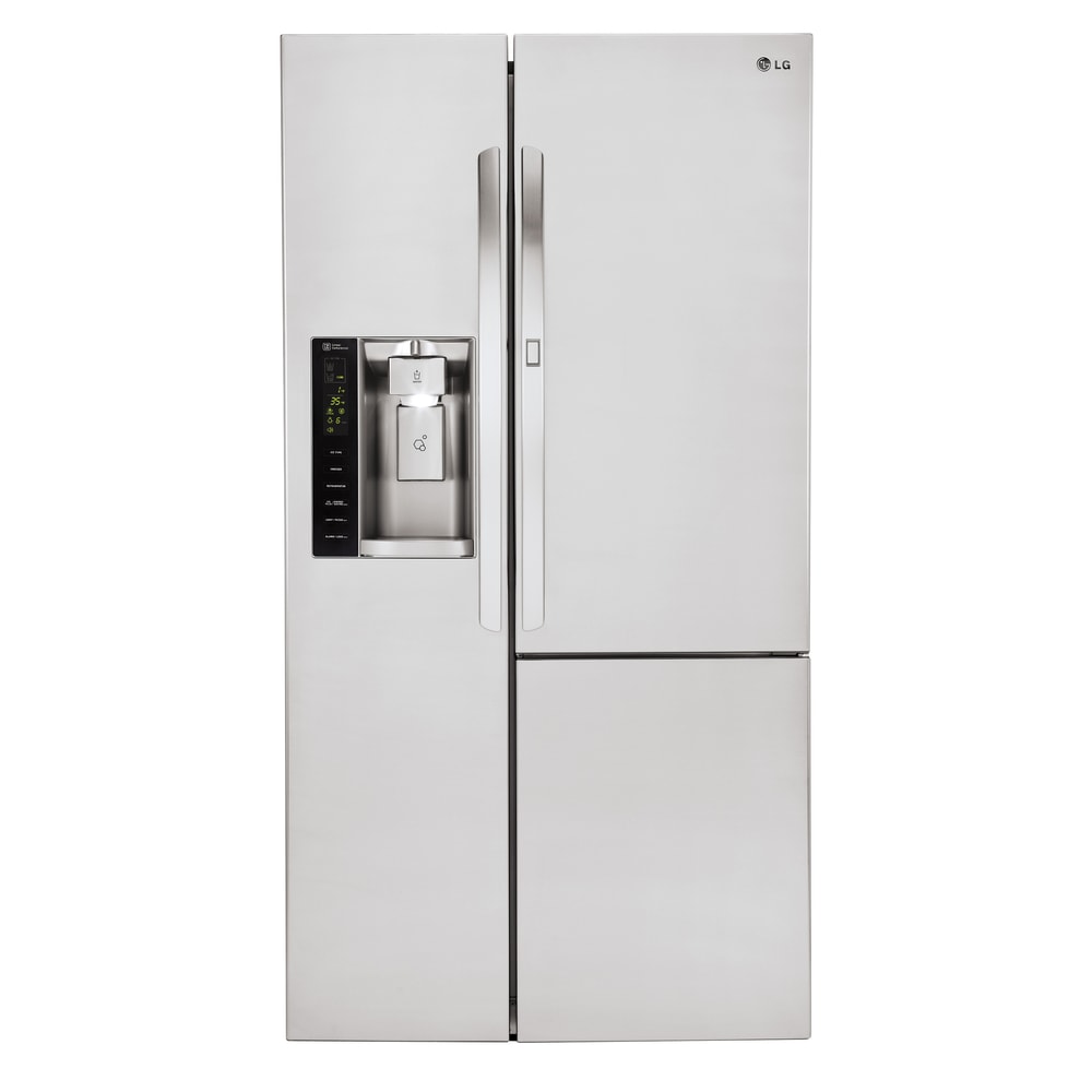 LG  36-inch 26-cubic-foot Side-by-Side Refrigerator (STAINLESS STEEL)
