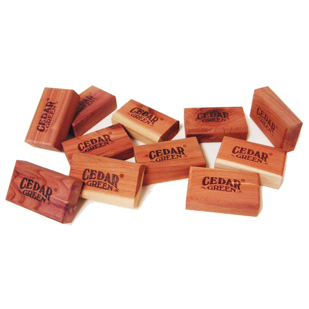 Aromatic Cedar Blocks, 36 pieces
