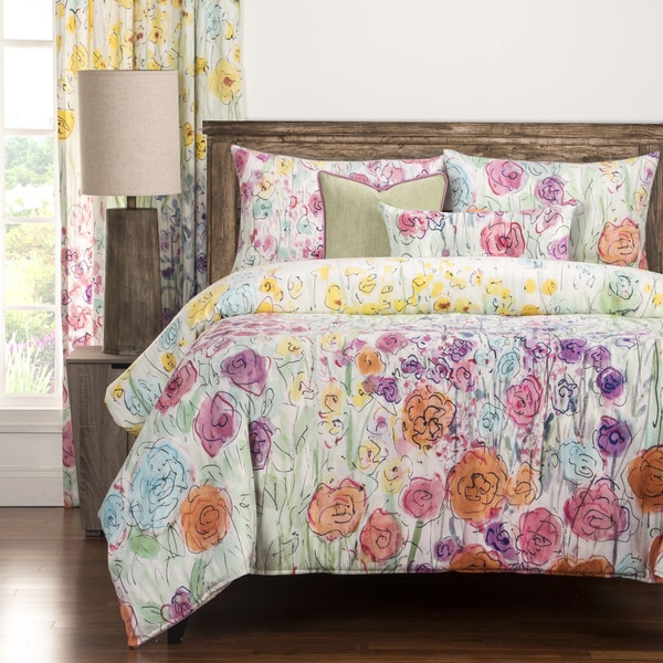 The Curated Nomad Bransten Floral 6-piece Duvet Cover Set