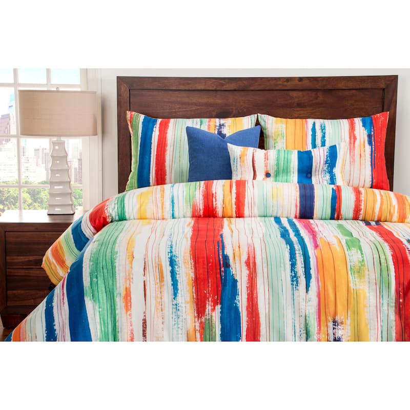 Siscovers Sketchy Stripe 6-piece Duvet Set