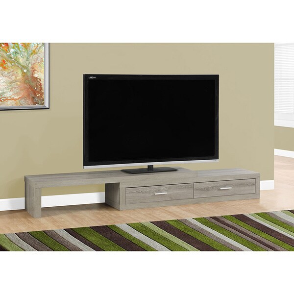 Expandable Dark 60 Inch To 90 Taupe Tv Stand Free Expandable Dark 60 Inch To 90 Taupe Tv Stand