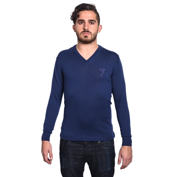 Versace Collection Medium Blue Sweater