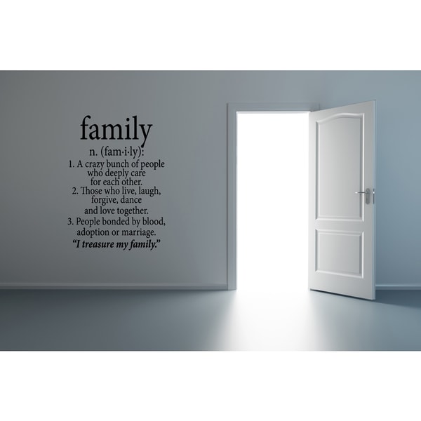 Sticker Family Quote Wall Decal 
