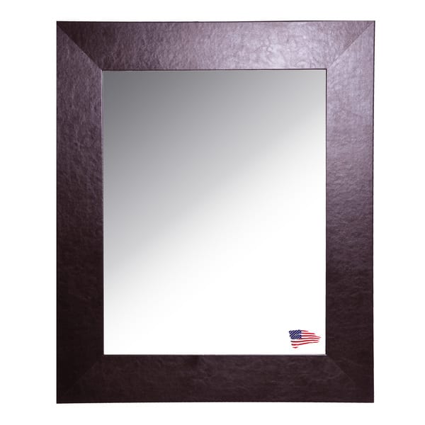 American Made Rayne Wide Brown Leather Square Wall Mirror (S022S Set o –  Rayne Mirrors Inc.