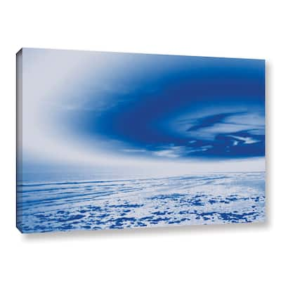 ArtWall Niel Hemsley's The Blue Sea Gallery Wrapped Canvas