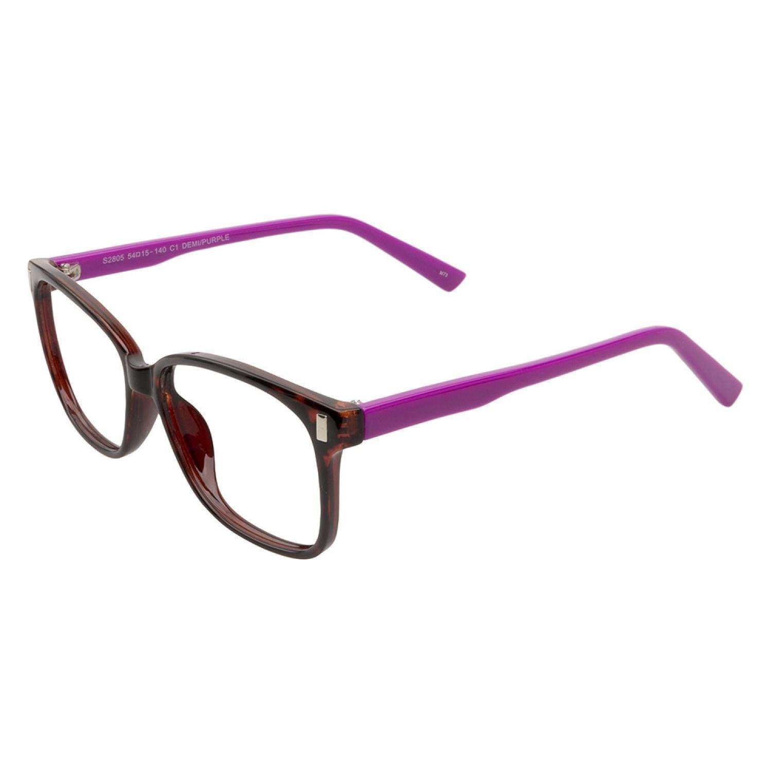 Smart S2805 C1 Demi Purple Prescription Eyeglasses - 18741398 ...