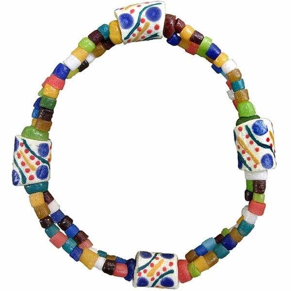 Shop Handmade Global Mamas Festival Rainbow Bracelet ...