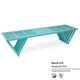preview thumbnail 24 of 23, Backless Wood Outdoor or Indoor Bench 6'