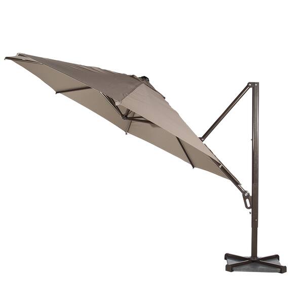 Shop Abba Patio 11 Ft Octagon Cantilever Vented Tilt Crank Lift