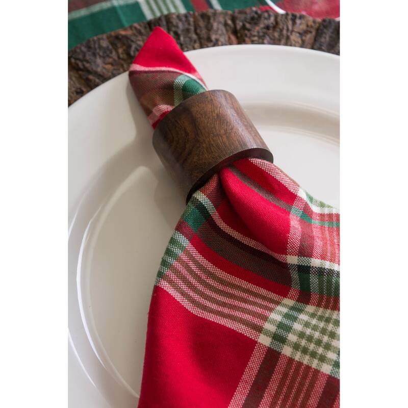 Wood Band Napkin Ring (Set of 4)