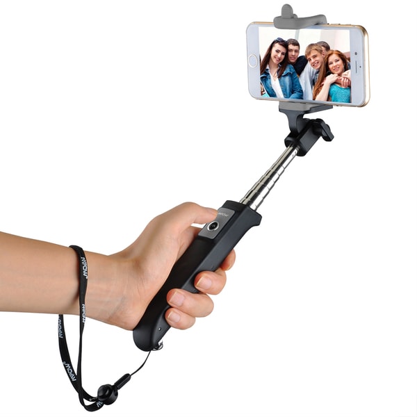 Mpow iSnap Y Onepiece Portable Selfportrait Monopod Extendable Selfie