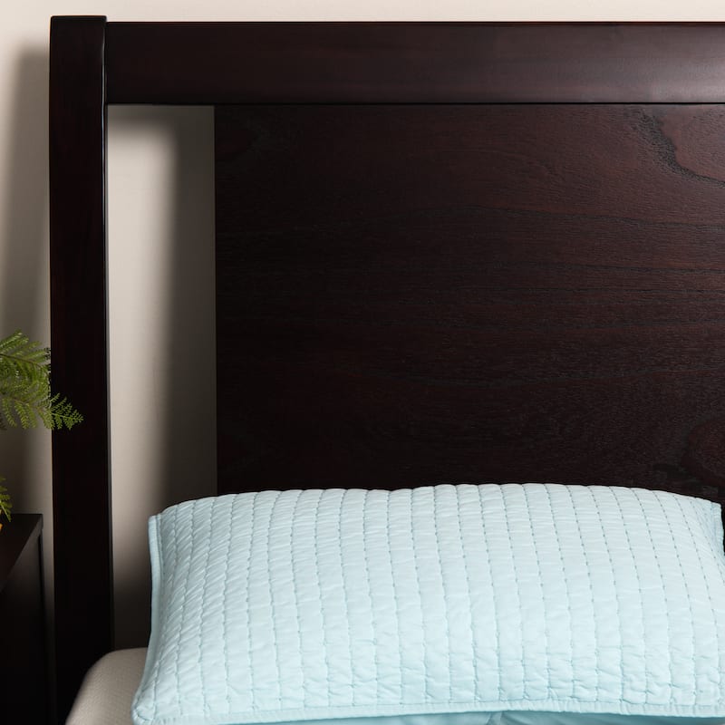 Floating Panel Queen-size Sleigh Bed