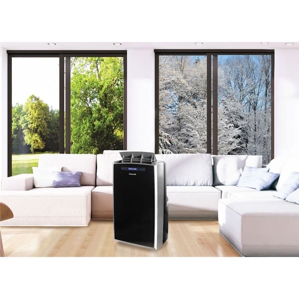 Shop Honeywell Black Silver Mm14chcs 14 000 Btu Portable