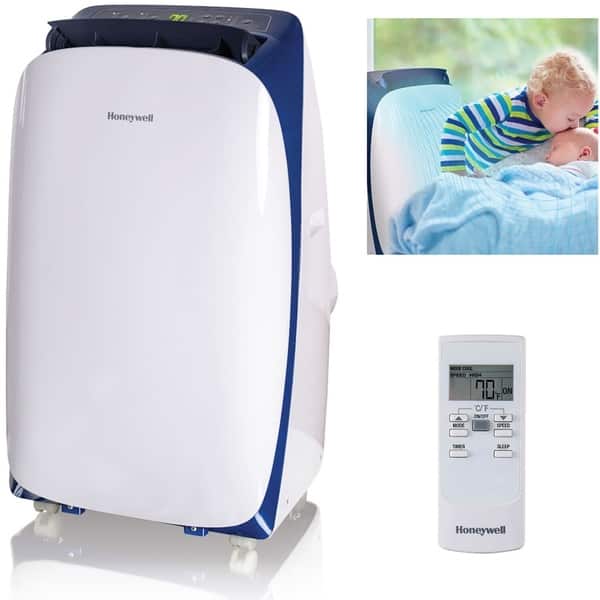 Shop Honeywell White Blue Hl10ceswb Hl Series 10 000 Btu Portable