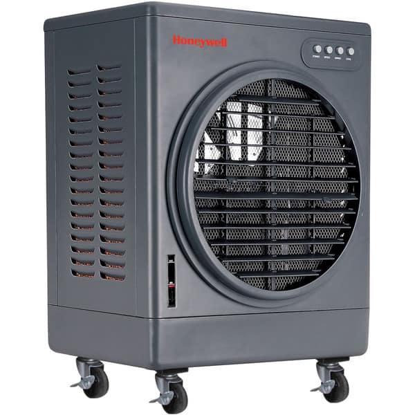 Honeywell Grey Co25mm 52 Pt Indoor Outdoor Commercial Evaporative Air Cooler Grey Overstock 11511255