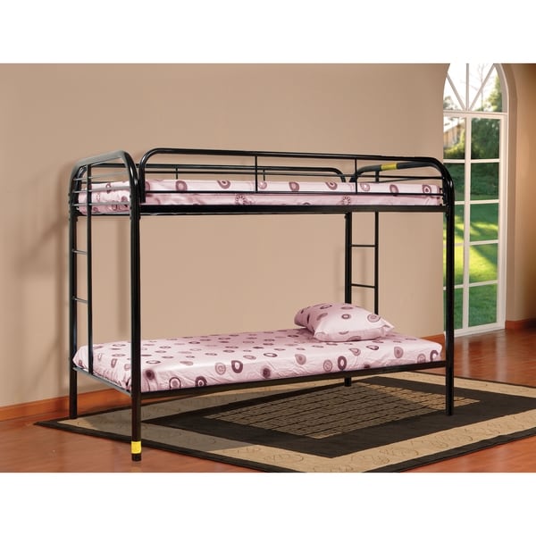 Metal Twin Over Twin Bunk Bed