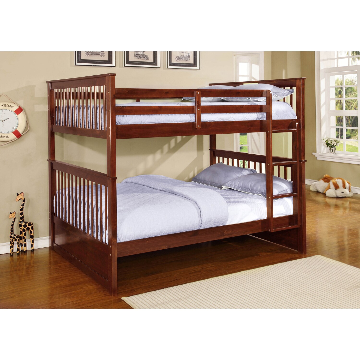 Shop Paloma Wood Full Over Full Bunk Bed Free Shipping Today