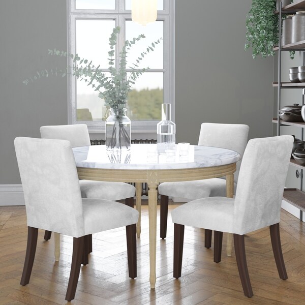 microsuede dining chairs