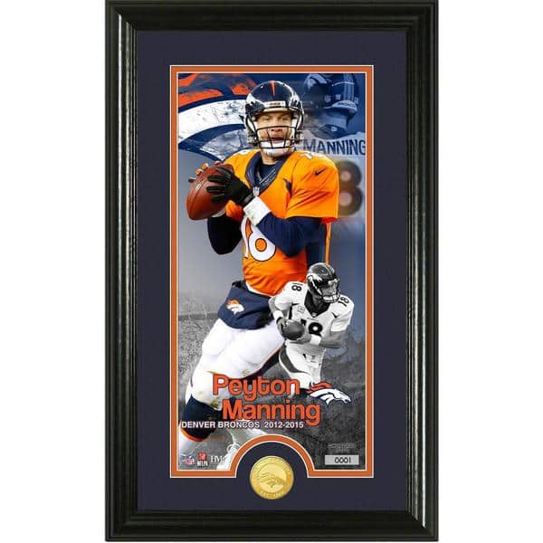 : Peyton Manning 2016 Panini NFL Football Card Picturing him in  his Orange Denver Broncos Jersey 176 Peyton Manning M (Mint) : Collectibles  & Fine Art