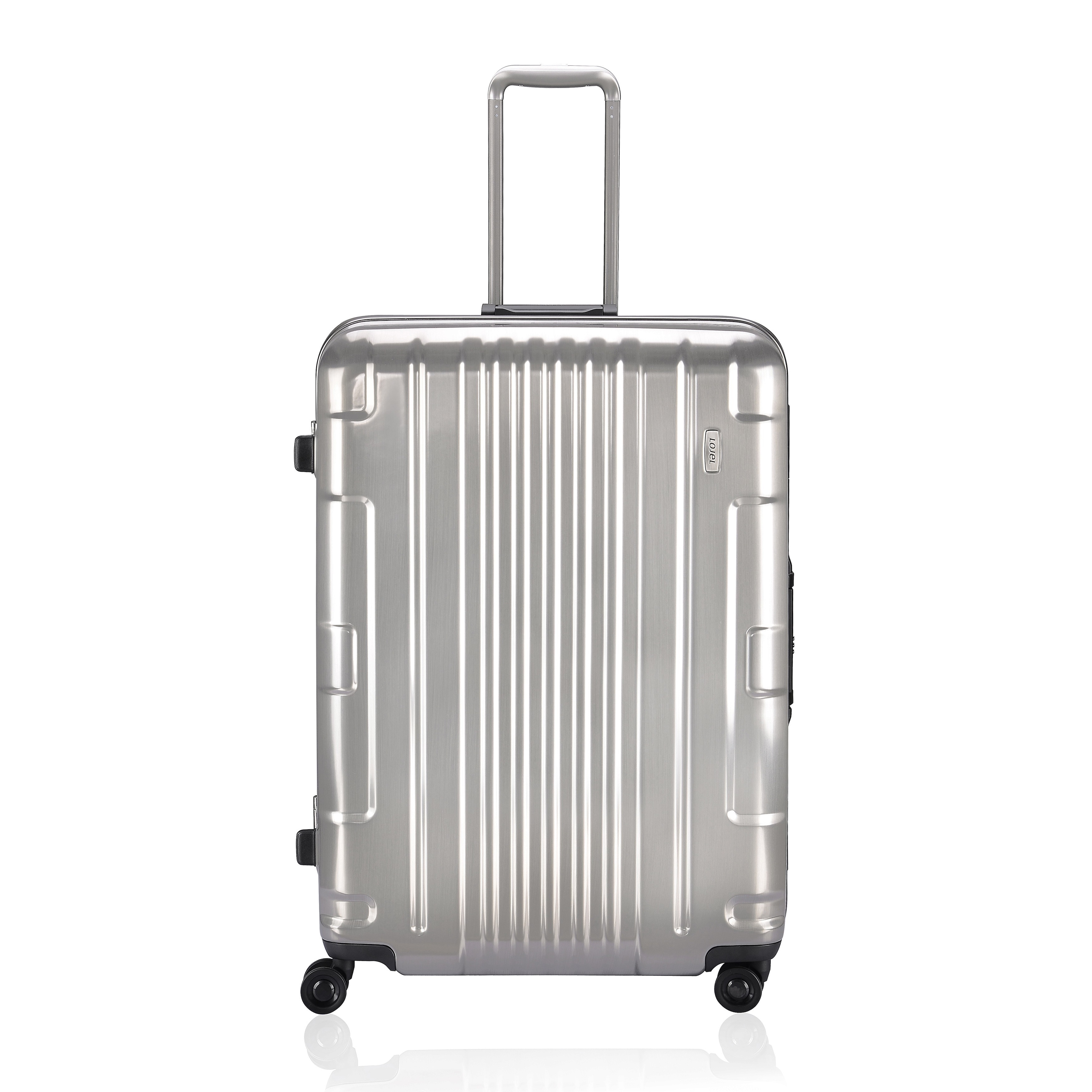 large metal suitcase