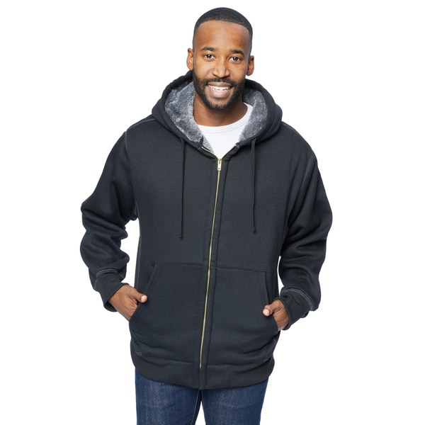 Shop Stanley Men's Sherpa-Lined Fleece Hoodie - Free Shipping On Orders ...