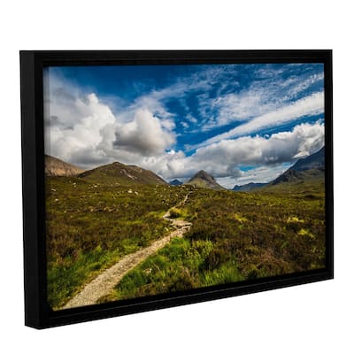 ArtWall Steve Ainsworth's 'Heart Of The Mountains' Gallery Wrapped Floater-framed Canvas - Multi