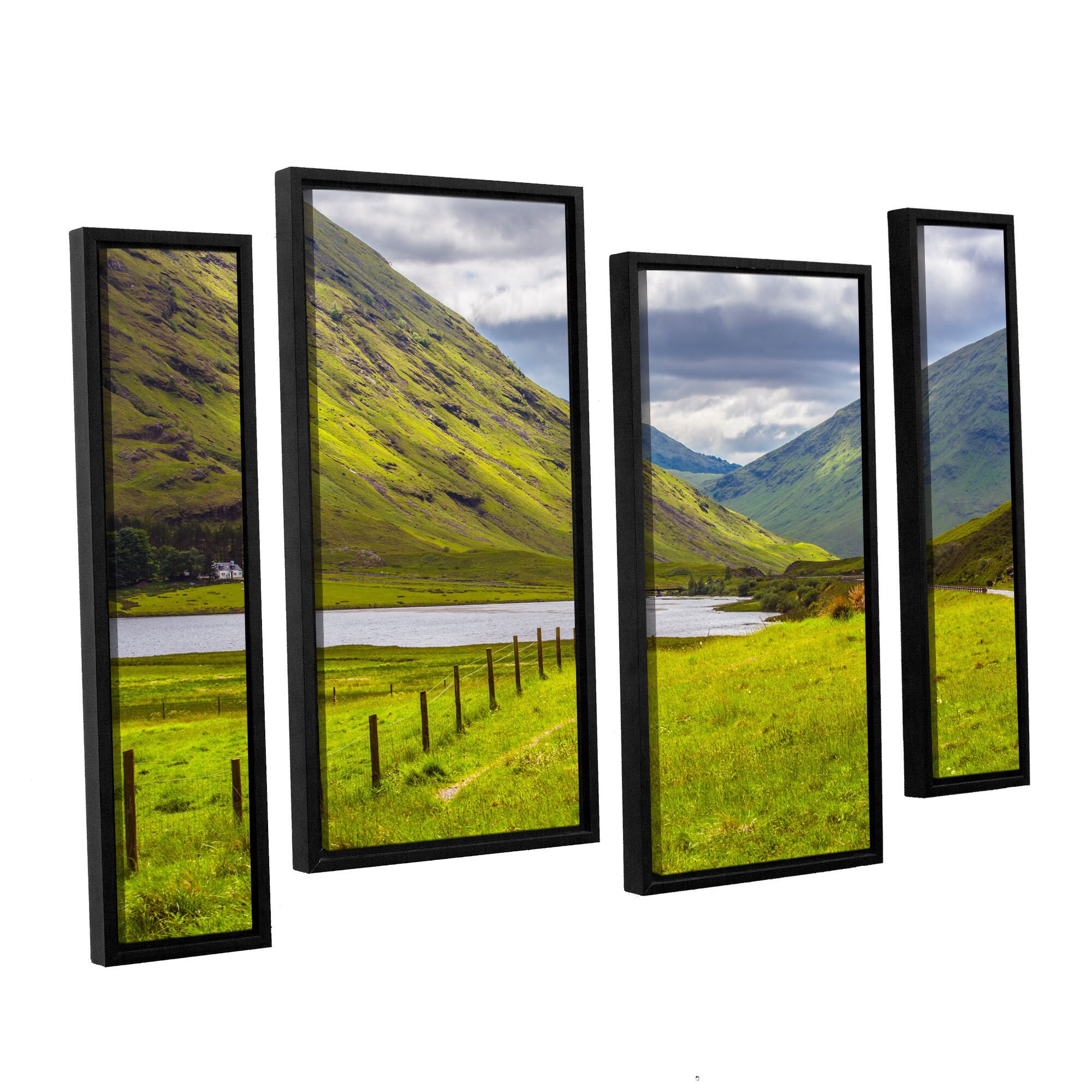ArtWall 3 Piece Steve Ainsworths Field of Dreams Floater Framed Canvas Artwork 24 x 36 ArtWall 3 Piece Steve Ainsworths Field of Dreams Floater Framed Canvas Artwork 24 x 36
