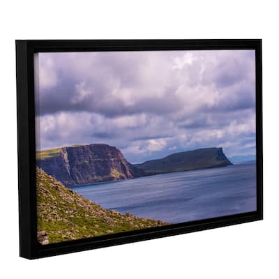 ArtWall Steve Ainsworth's 'Above The Blue' Gallery Wrapped Floater-framed Canvas - Multi