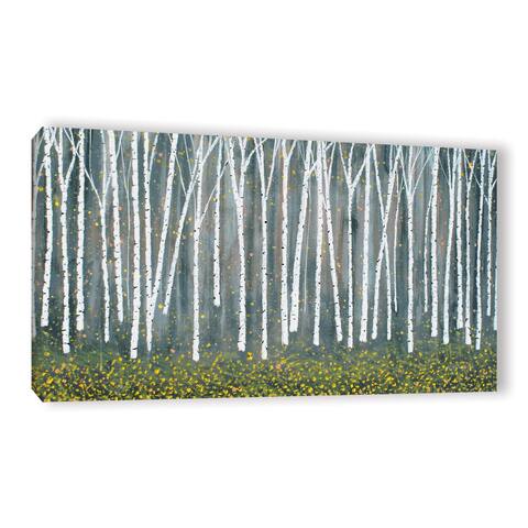 ArtWall Herb Dickinson's 'Autumn Birch' Gallery Wrapped Canvas