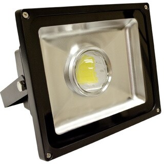 black flood light