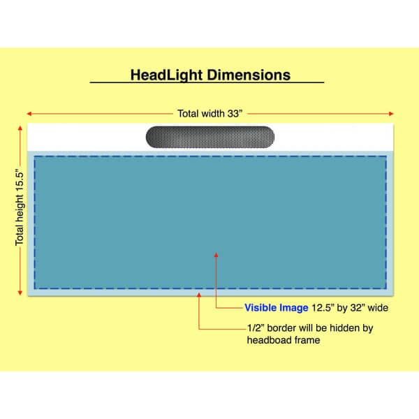 Lightheaded Beds HeadLightz Outer Space Image Panel Bed Bath & Beyond