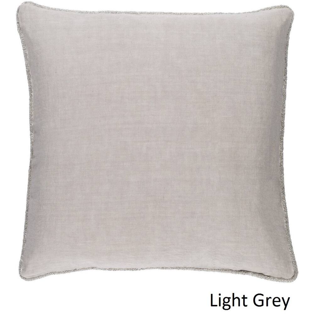 Decorative Anger 20-inch Poly or Feather Down Filled Throw Pillow